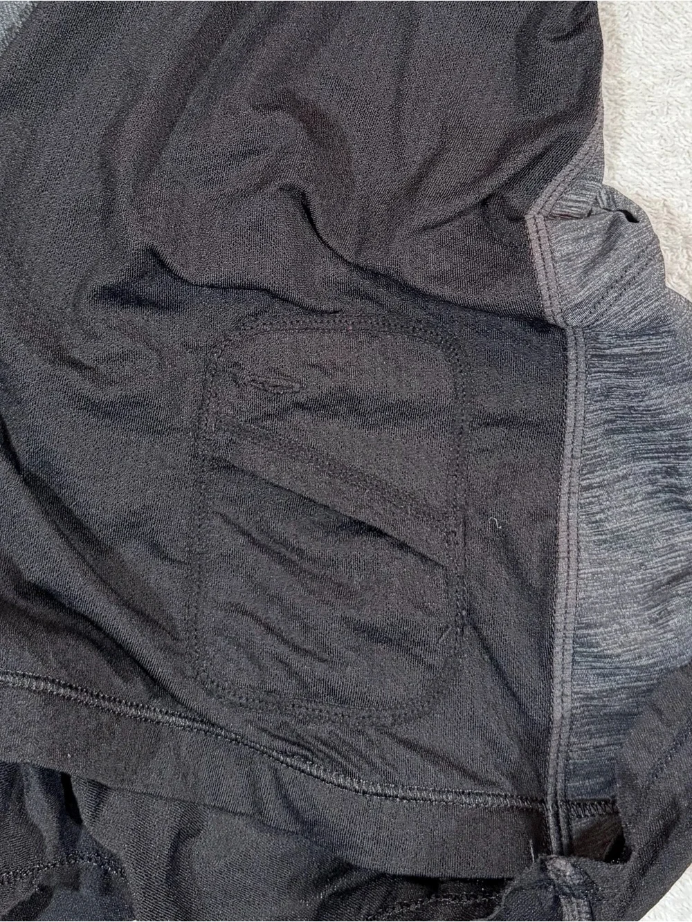 VTG Lululemon Run In The Sun Hooded Pullover Hoodie Ruffle Hem 2012 RARE W32815